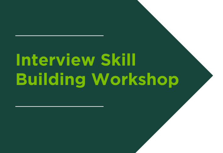 Interview Skill Building Workshop graphic
