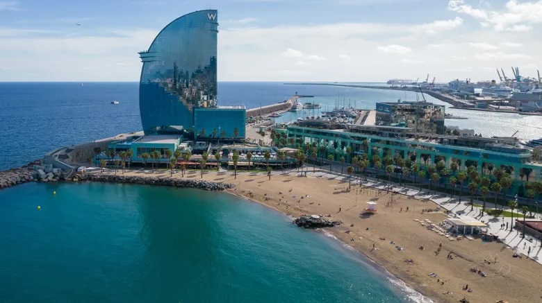 Aerial View of Madrid, Spain
