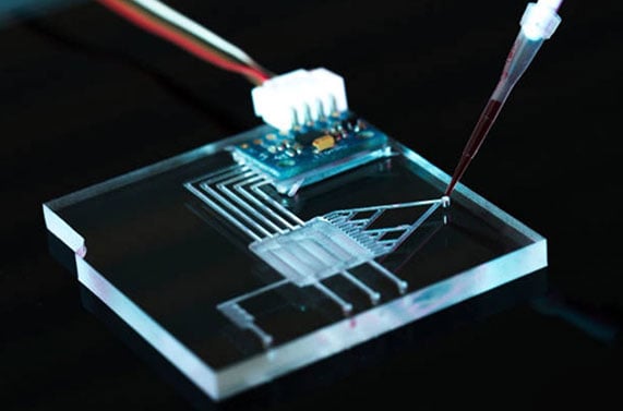 Microfluidic expt