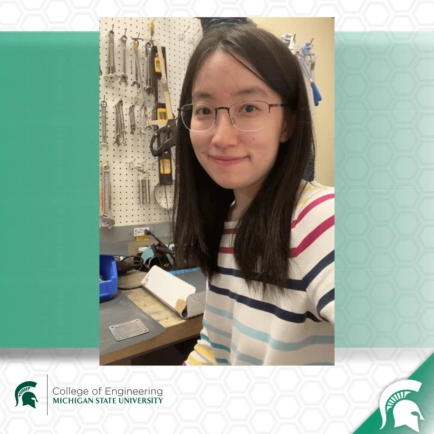 Xinyue Liu, an MSU assistant professor in the College of Engineering's Chemical Engineering and Materials Science Department