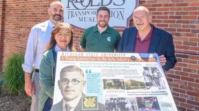 MSU’s link to automotive heritage showcased in community exhibit